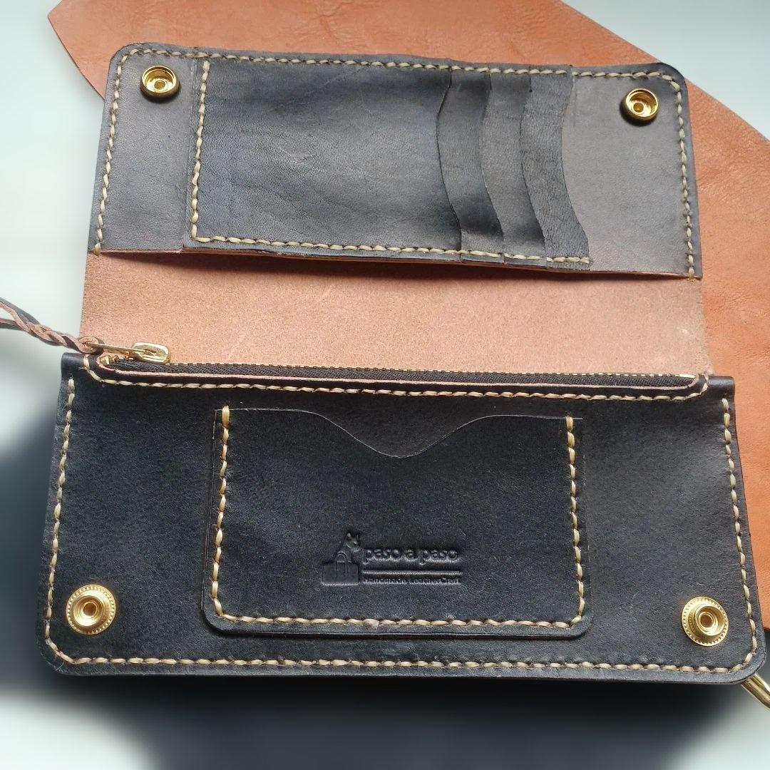 トラッカーウォレット　ロング　茶芯　42TALON復刻