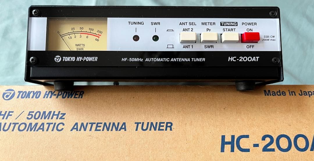 TOKYO HY-POWER HC-200AT 自動アンテナチューナー