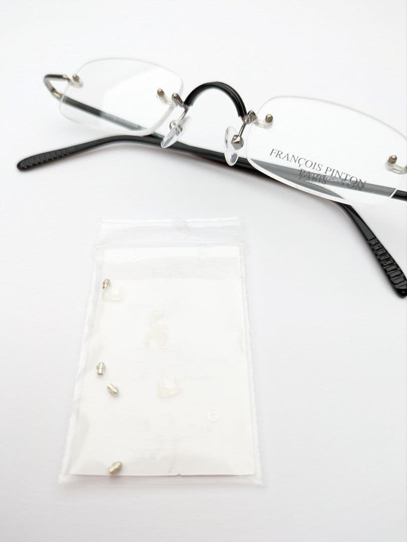 ツーポイントメガネフレーム　未使用品　FRANCOIS PINTON PARIS