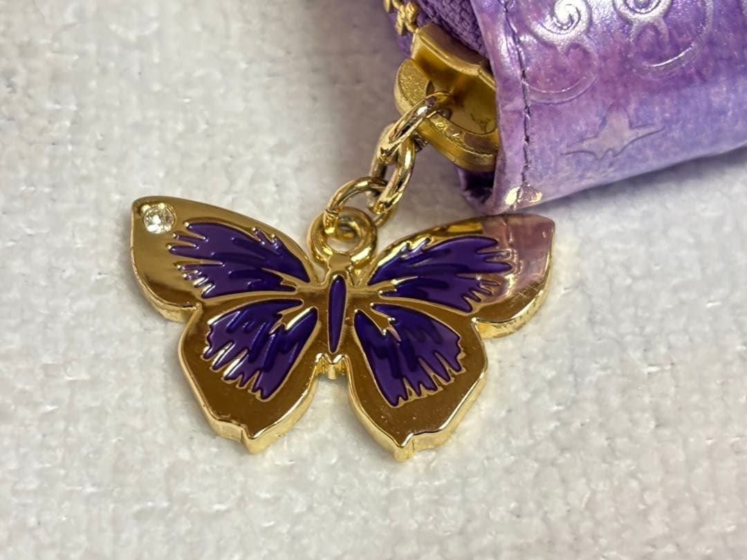 【即購入可・翌日発送】ANNA SUI ローズハート ラウンド長財布 ラベンダー