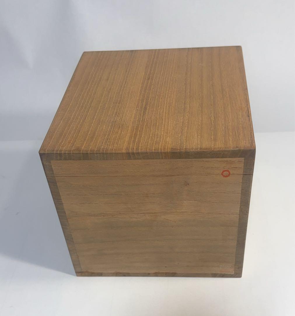 益子焼　人間国宝　島岡達三作　象嵌急須　共箱付