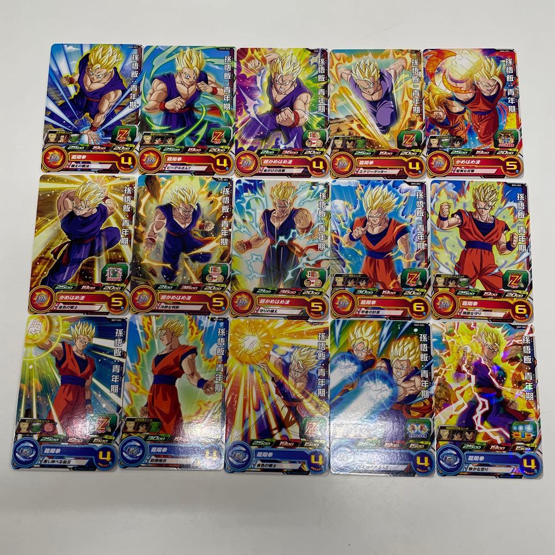 【ドラゴンボール】孫悟飯のみ　被り無し　191枚セット