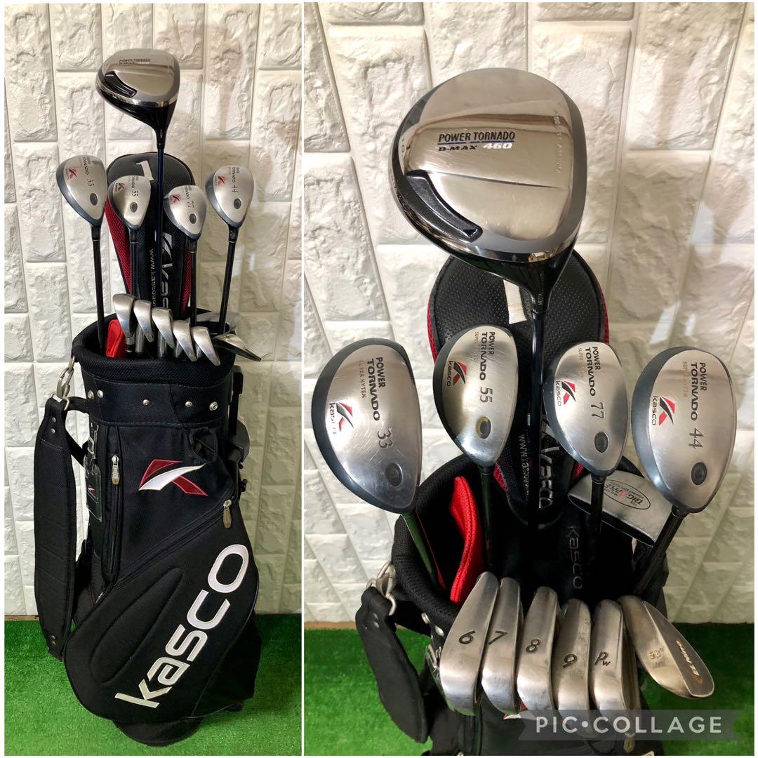 初心者おすすめ☆メンズ ゴルフクラブセット☆キャスコ☆スタンドキャディバッグ付