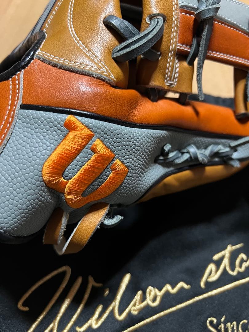 S*a様 Wilson ＊ウィルソン軟式グローブ ＊オーダー87型＊右投げ