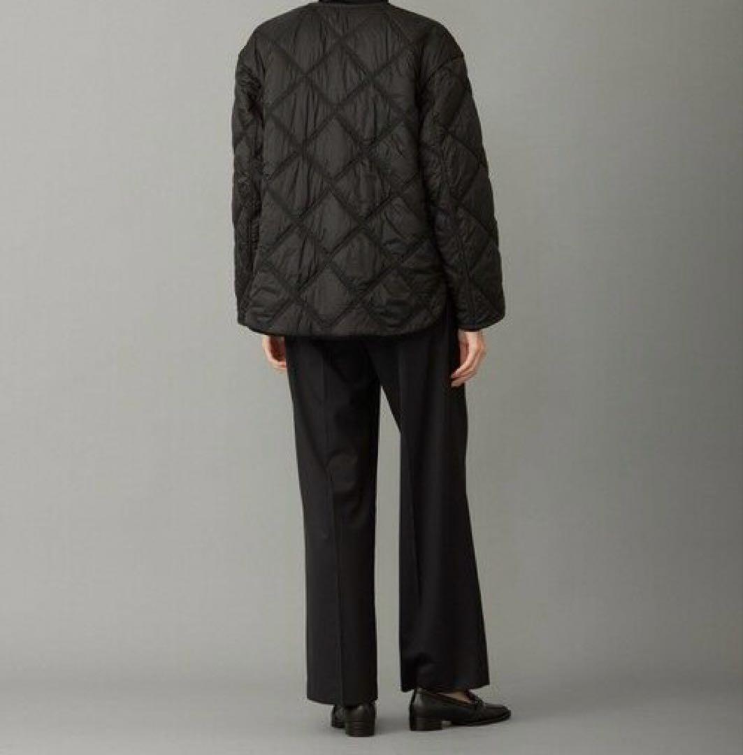 iCB 【リバーシブル着用可能】 ウールパイルキルト ミドル丈コート