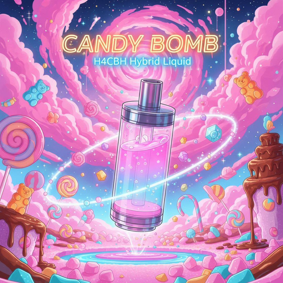 高濃度H4CBHリキッド1ml -Candy Bomb-
