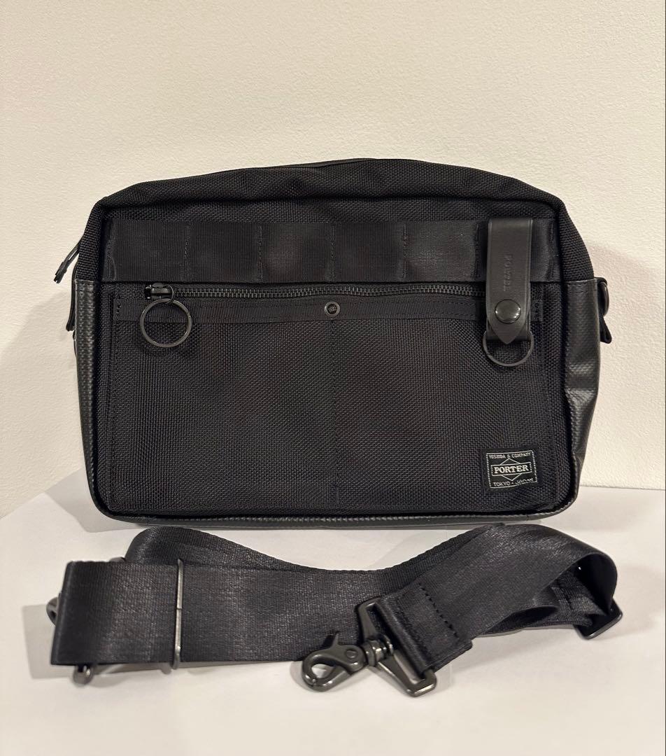 未使用 PORTER HEAT/ヒート ポーター ショルダーバッグ ライト無し