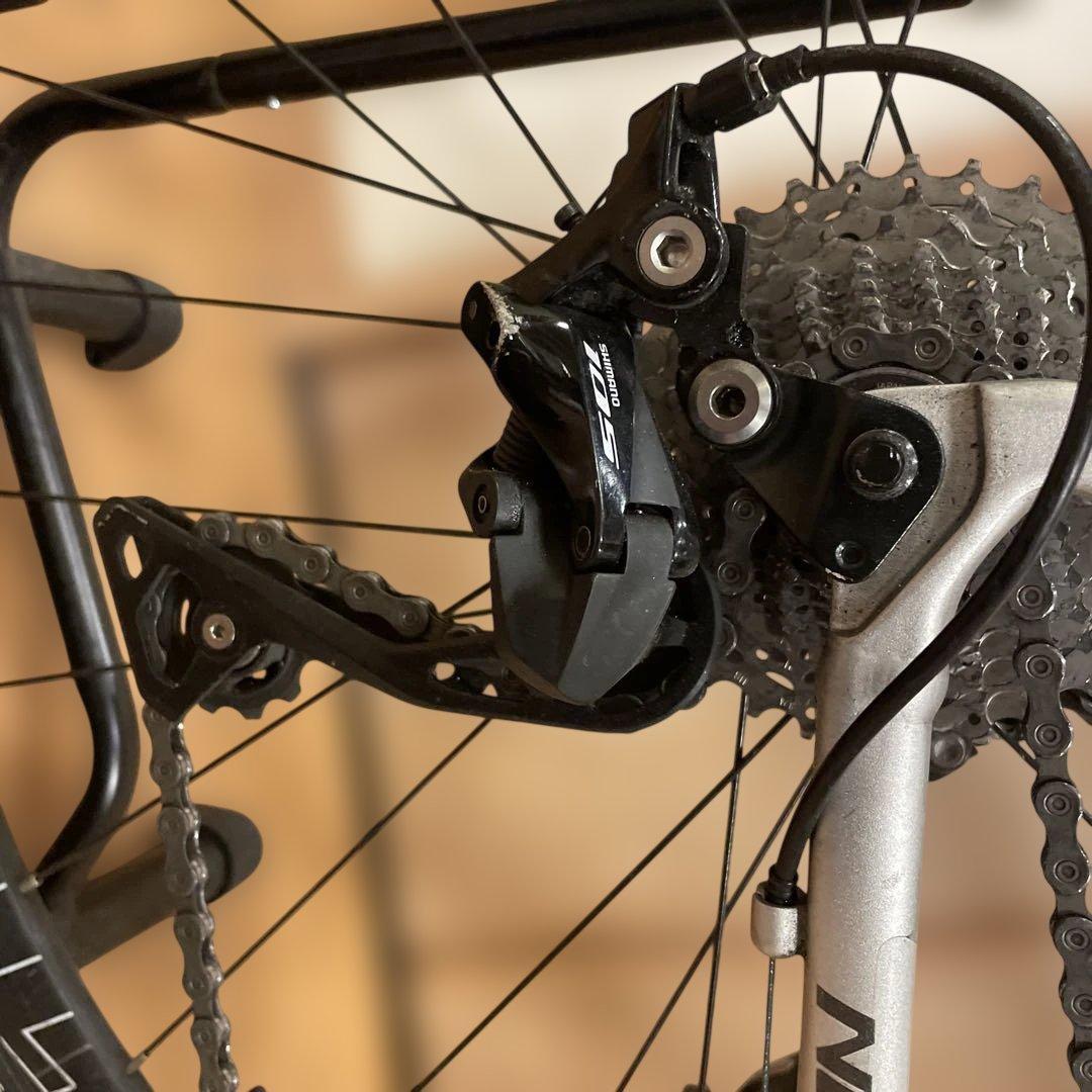 ネストオルタナディスク美品ビンディングシューズ　ペダル付き