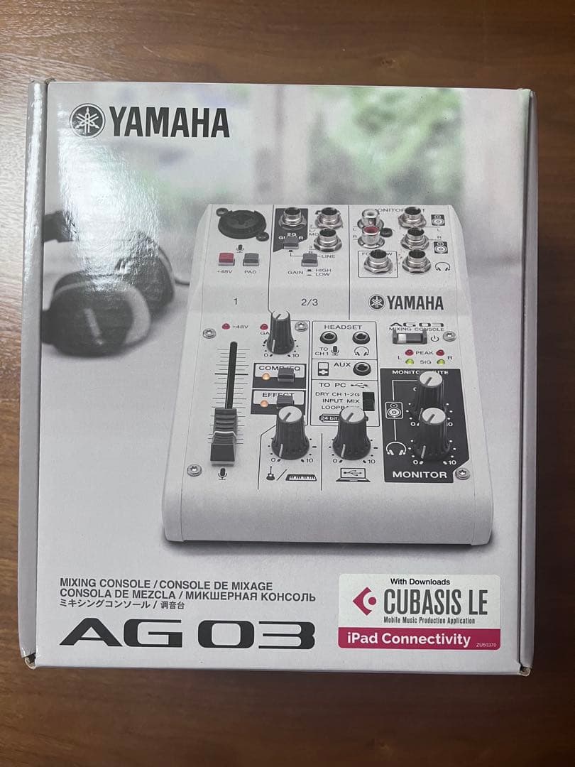【美品】YAMAHA AG03 MK2 付属品完備