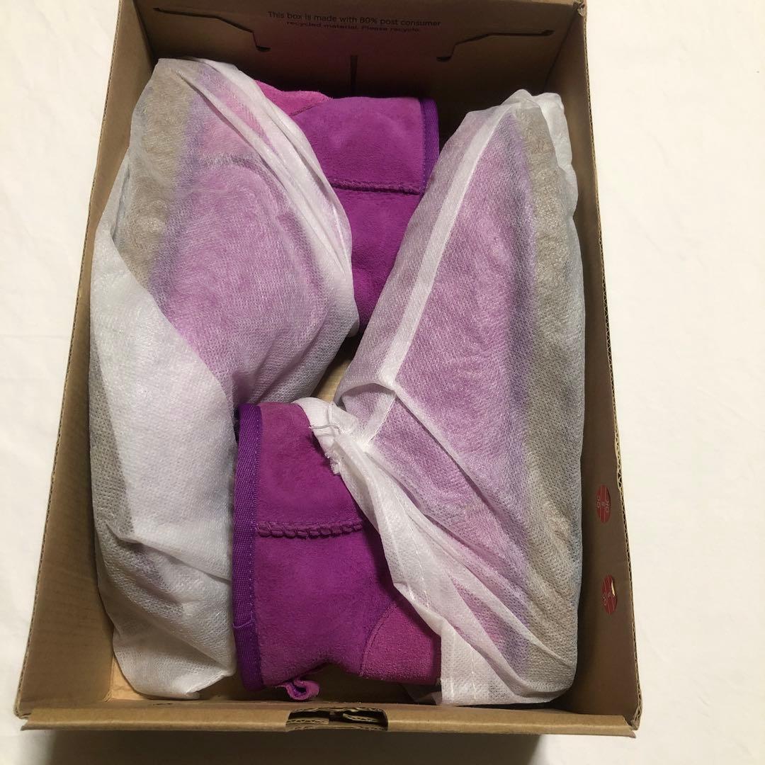 値下げUGG ムートンブーツ パープル