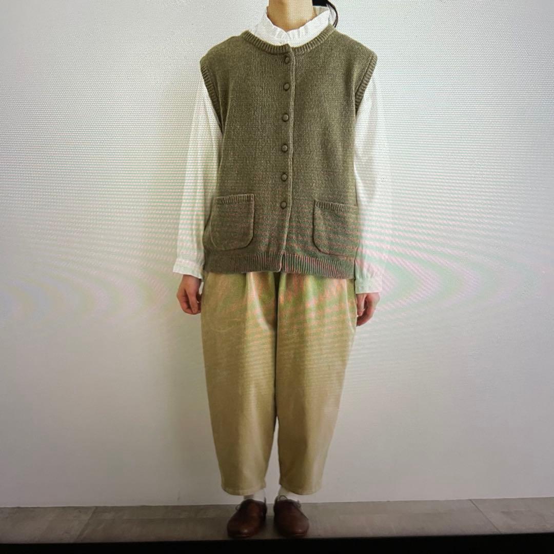 オローネ tandey バルーンパンツコーデュロイ