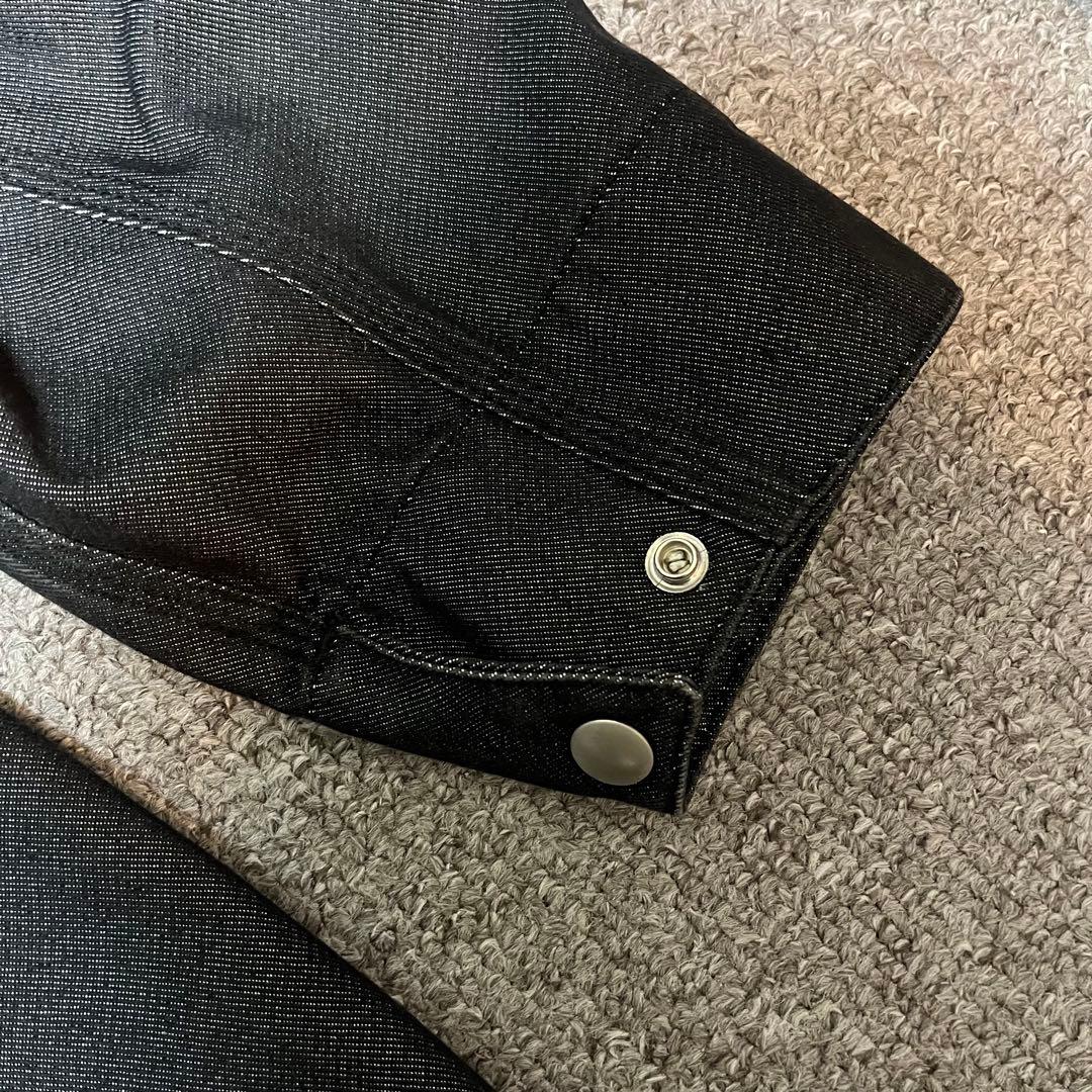 A.P.C Black Denim Jacket メンズM相当　フランス製