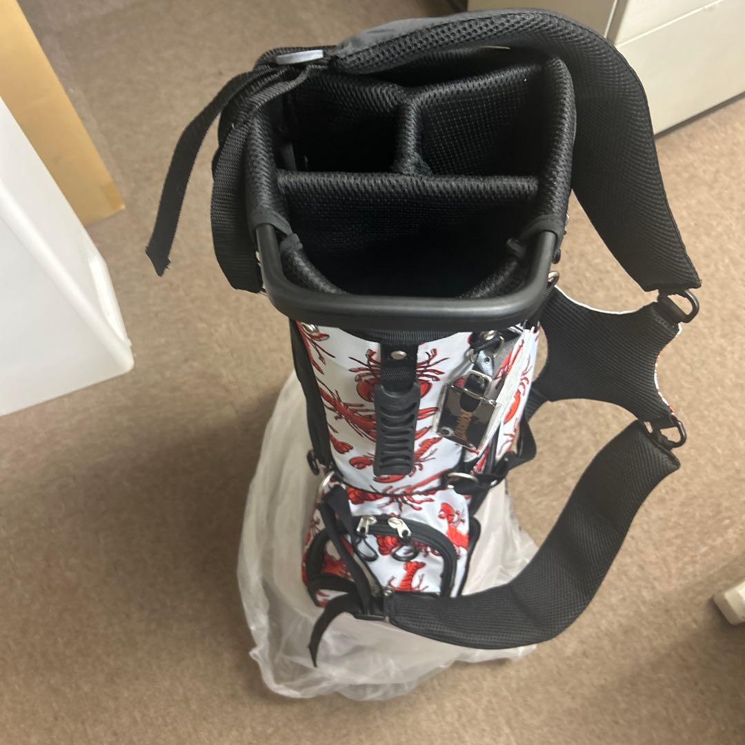 LOUDMOUTH ロブスター柄 ゴルフバッグ