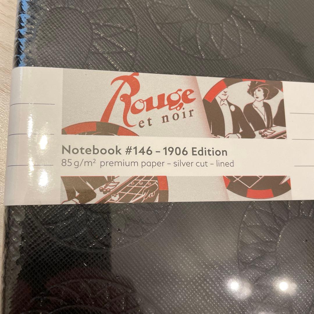 希少　モンブラン ノート 146 ルージュ・エ・ノワール114964 イタリア製