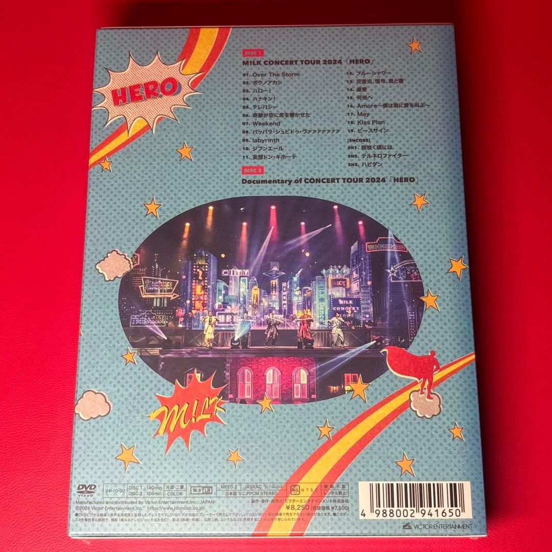 【未開封】M!LK CONCERT TOUR 2024 初回限定盤 HERO