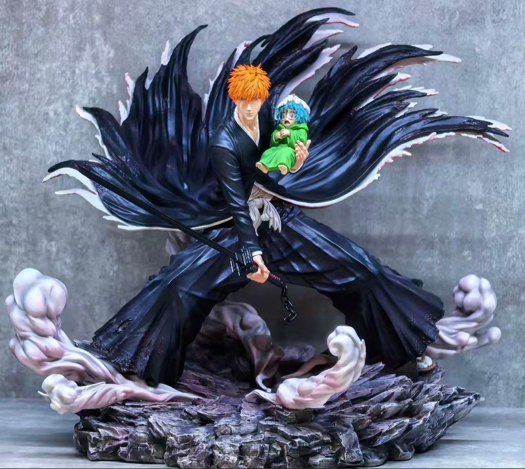 BLEACH 黒崎一護 ガレージキット ガレキ スタチュー⑧⑤