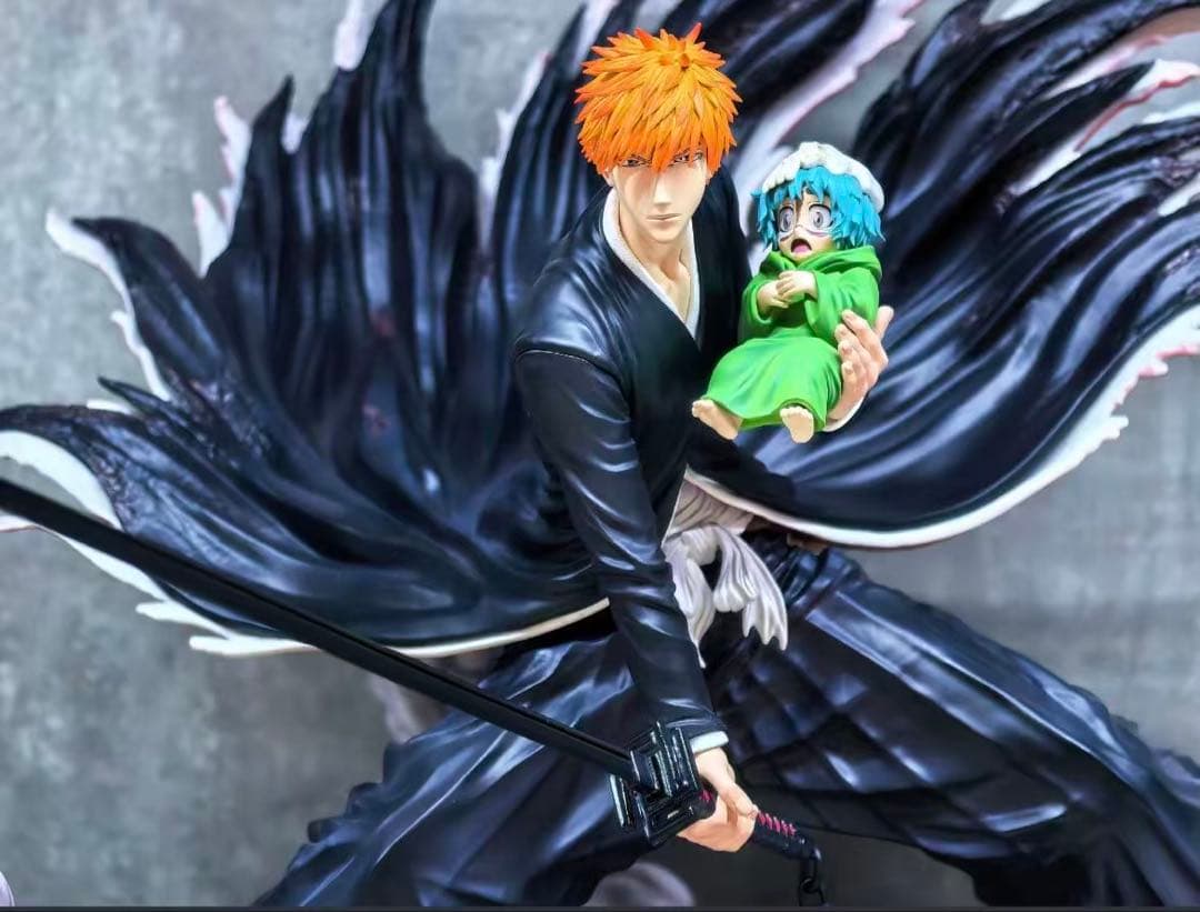 BLEACH 黒崎一護 ガレージキット ガレキ スタチュー⑧⑤