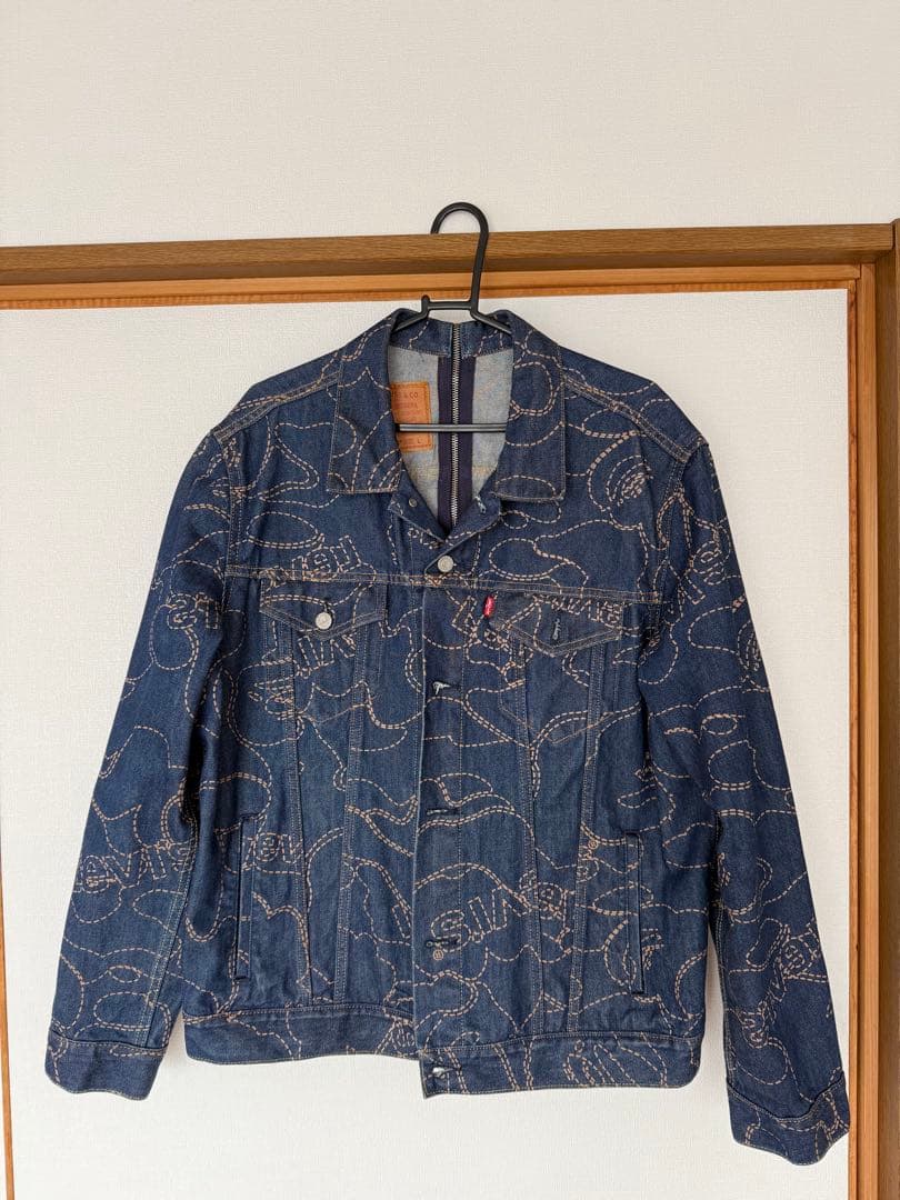 【極美品】Levi's × BAPE コラボ トラッカージャケット L