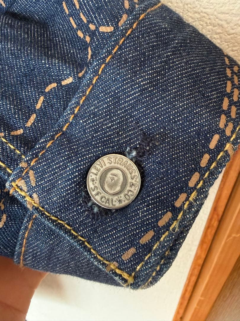【極美品】Levi's × BAPE コラボ トラッカージャケット L