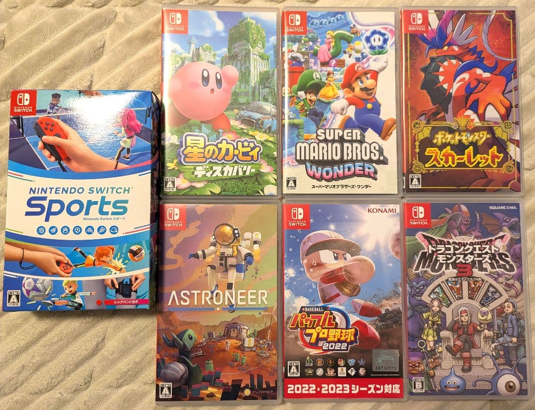 Nintendo Switch ゲームソフト 7本セット