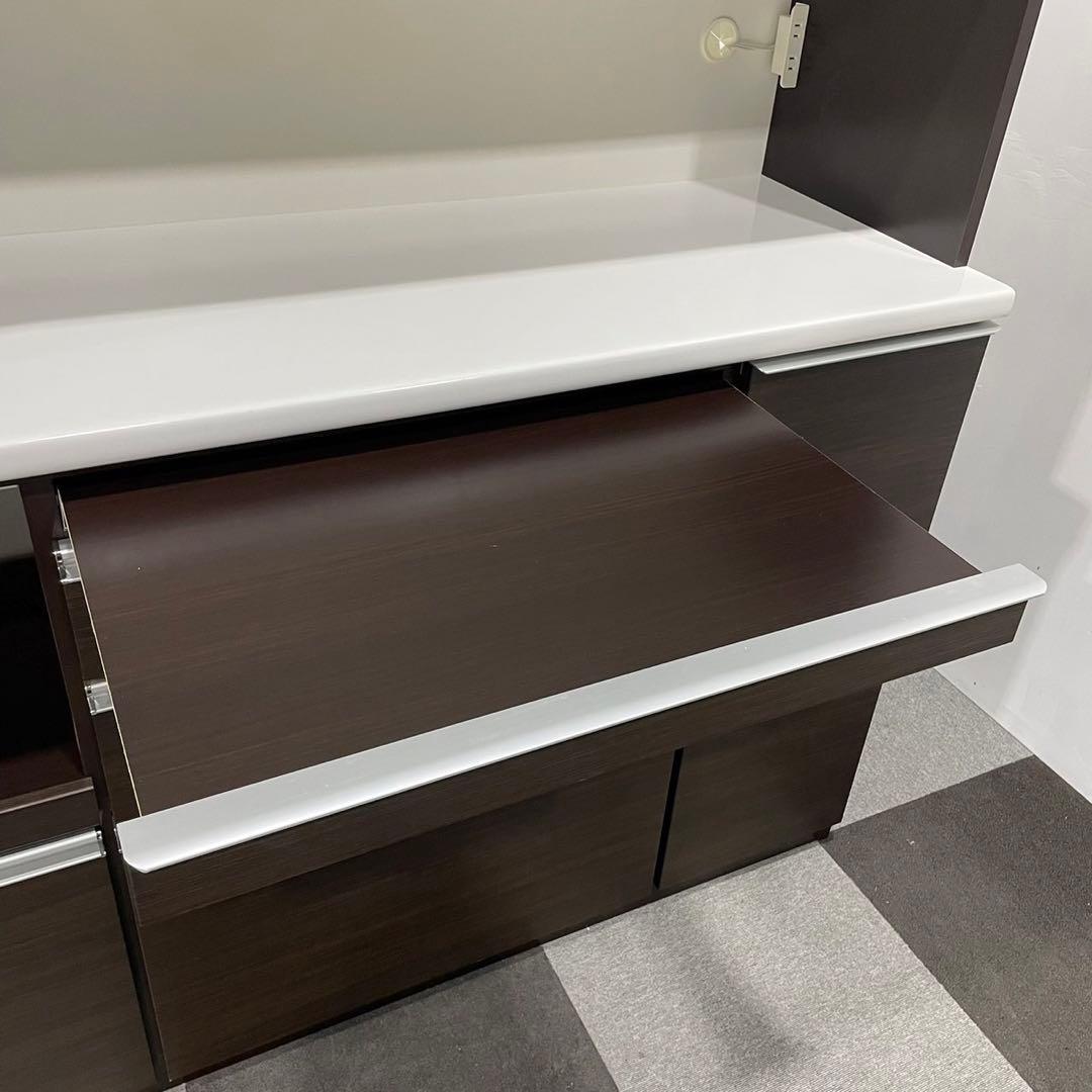 松田家具 Nクラッチレンジ キッチンボード 食器棚 家具 Ma2067