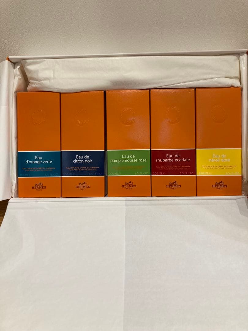 エルメス ヘアボディシャワージェル 5本セット