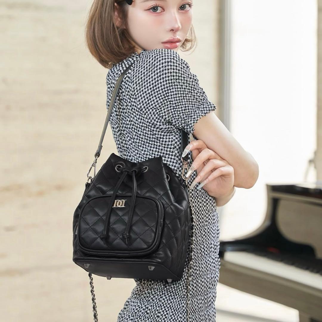 Darich DDキルティングハンドルバッグ ノベルティーバッグ 即日発送可能〇