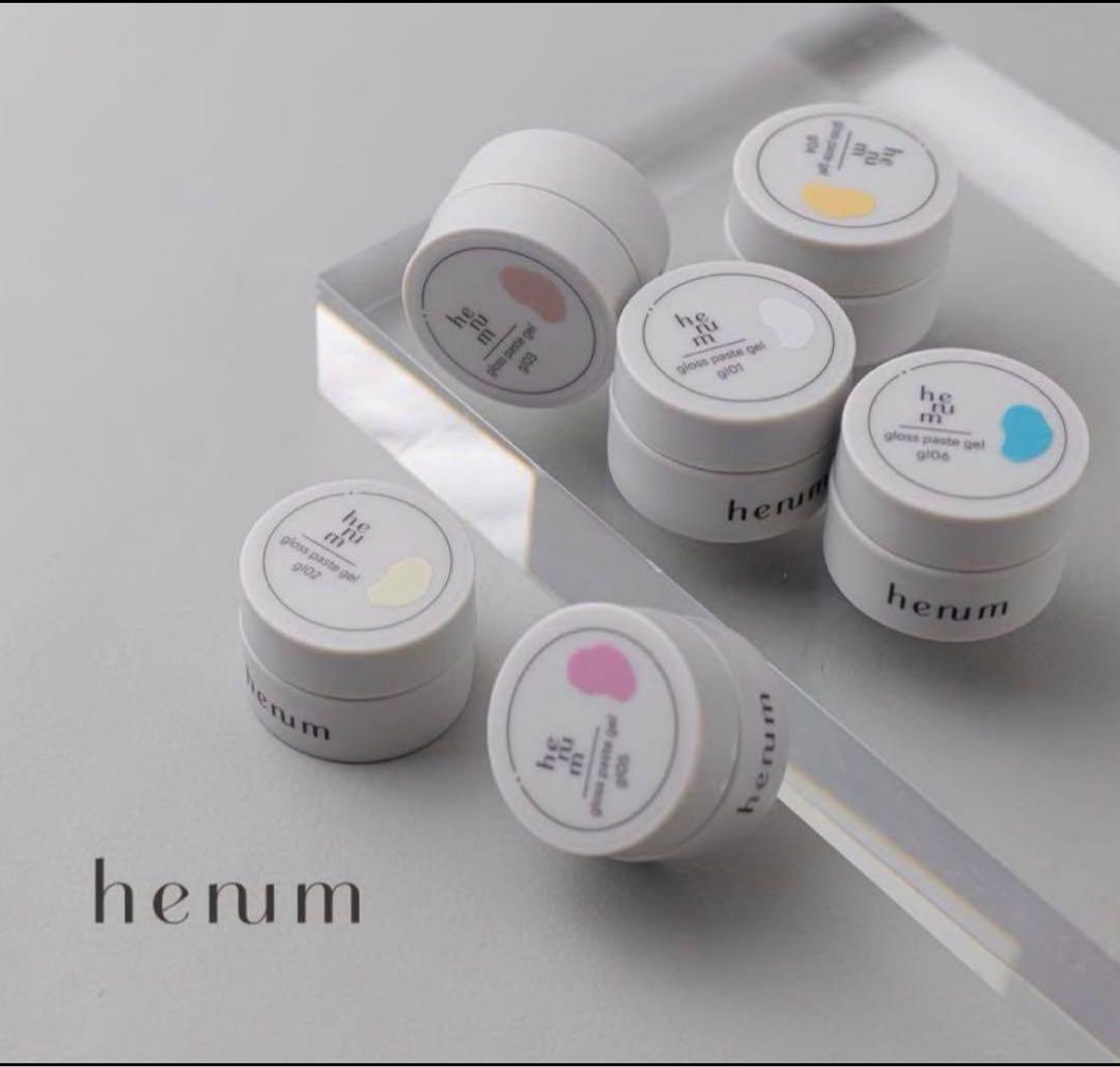 henum gloss paste gloss paste gel 6 カラー
