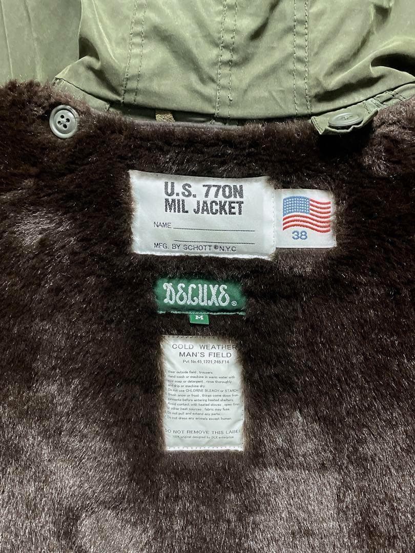 モッズコート M-51（schott deluxeダブルネーム）