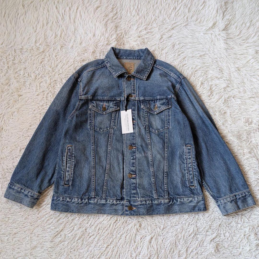 《新品》ハグオーワー/クロス&クロス　クロスオリジナルビッグシルエットGジャン