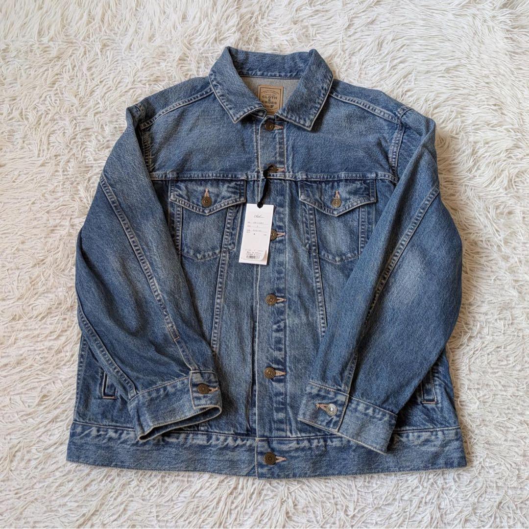 《新品》ハグオーワー/クロス&クロス　クロスオリジナルビッグシルエットGジャン