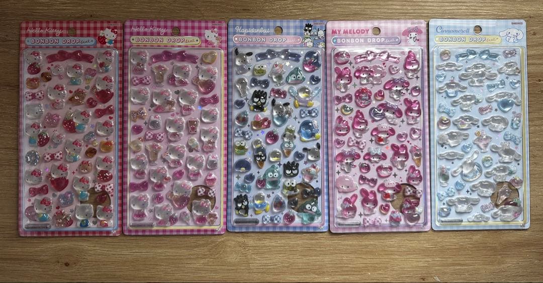 【正規品】サンリオ スヌーピーボンボンドロップシール セット