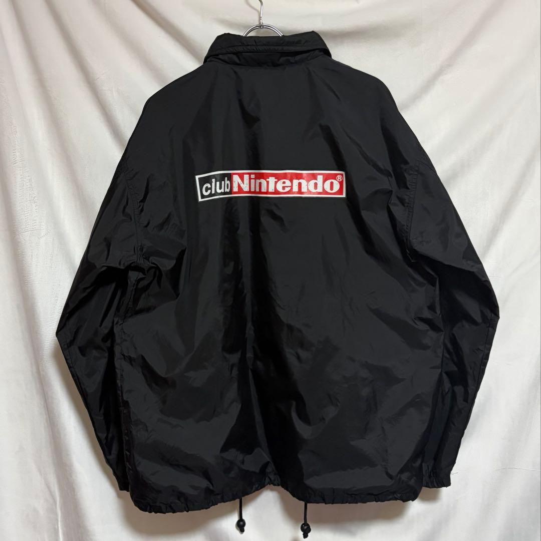 00s Nintendo 任天堂 ナイロンジャケット コーチジャケット 古着 L