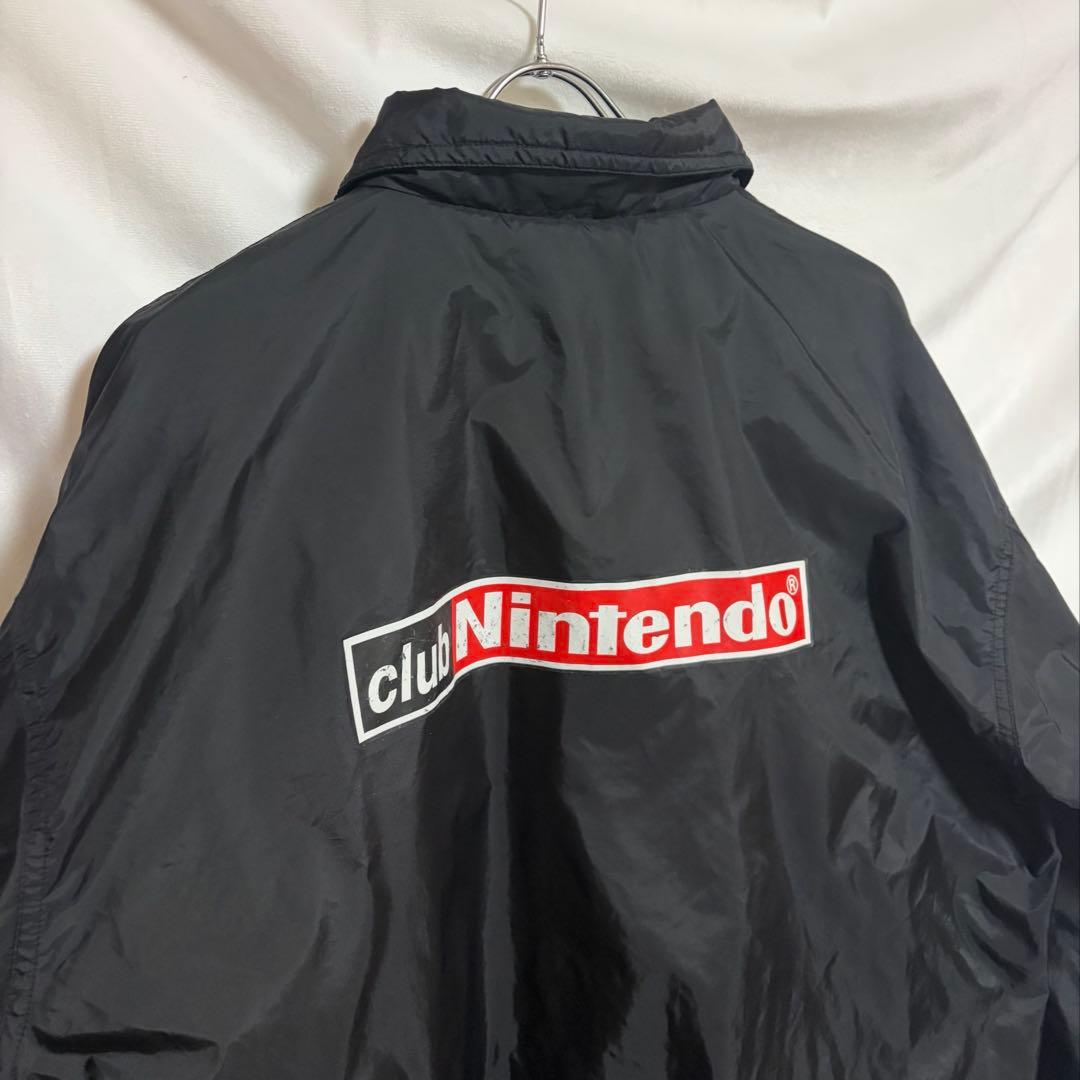 00s Nintendo 任天堂 ナイロンジャケット コーチジャケット 古着 L