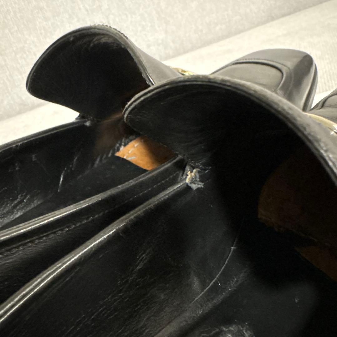 GUCCI ブラック ローファー　42 27cm