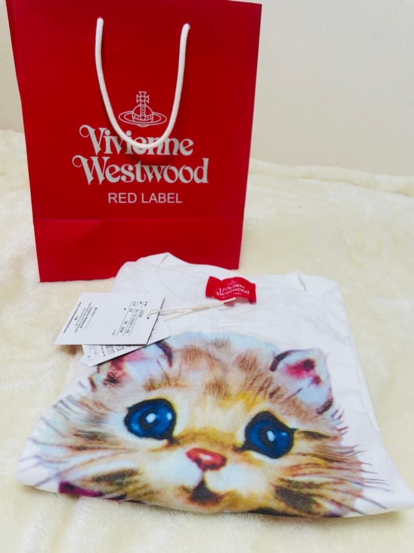 【新品未使用】Vivienne Westwood 猫 Tシャツ サイズ02