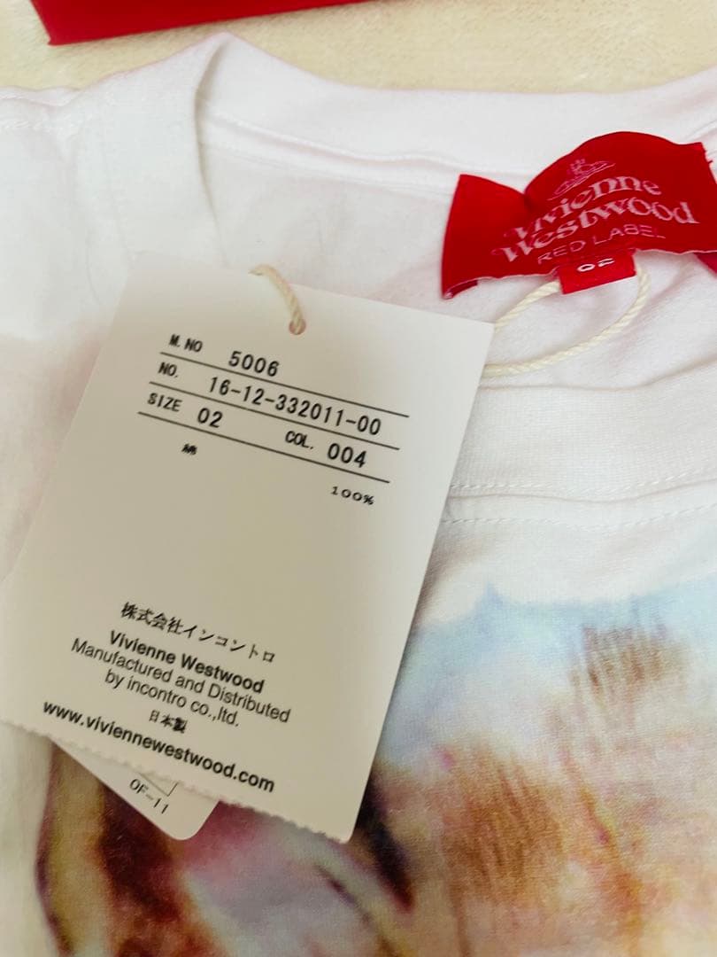 【新品未使用】Vivienne Westwood 猫 Tシャツ サイズ02