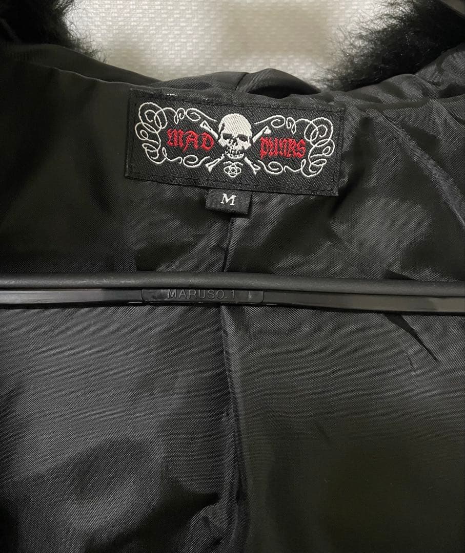 MAD PUNKS MAD GIRL ファージャンパー 猫耳フード しっぽ付き