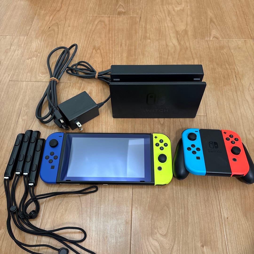 Nintendo switch 本体通常モデル、ドック、ジョイコン4個