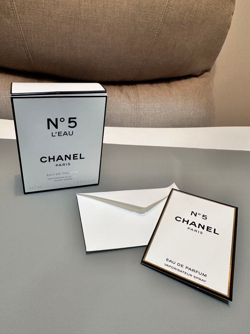 シャネル No.5ローオードゥトワレット パーススプレイ チャームチェーン付き