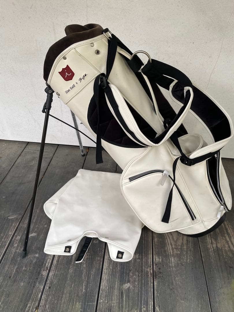 ア*ト様 イリアック　スタンド式キャディバッグ ホワイト