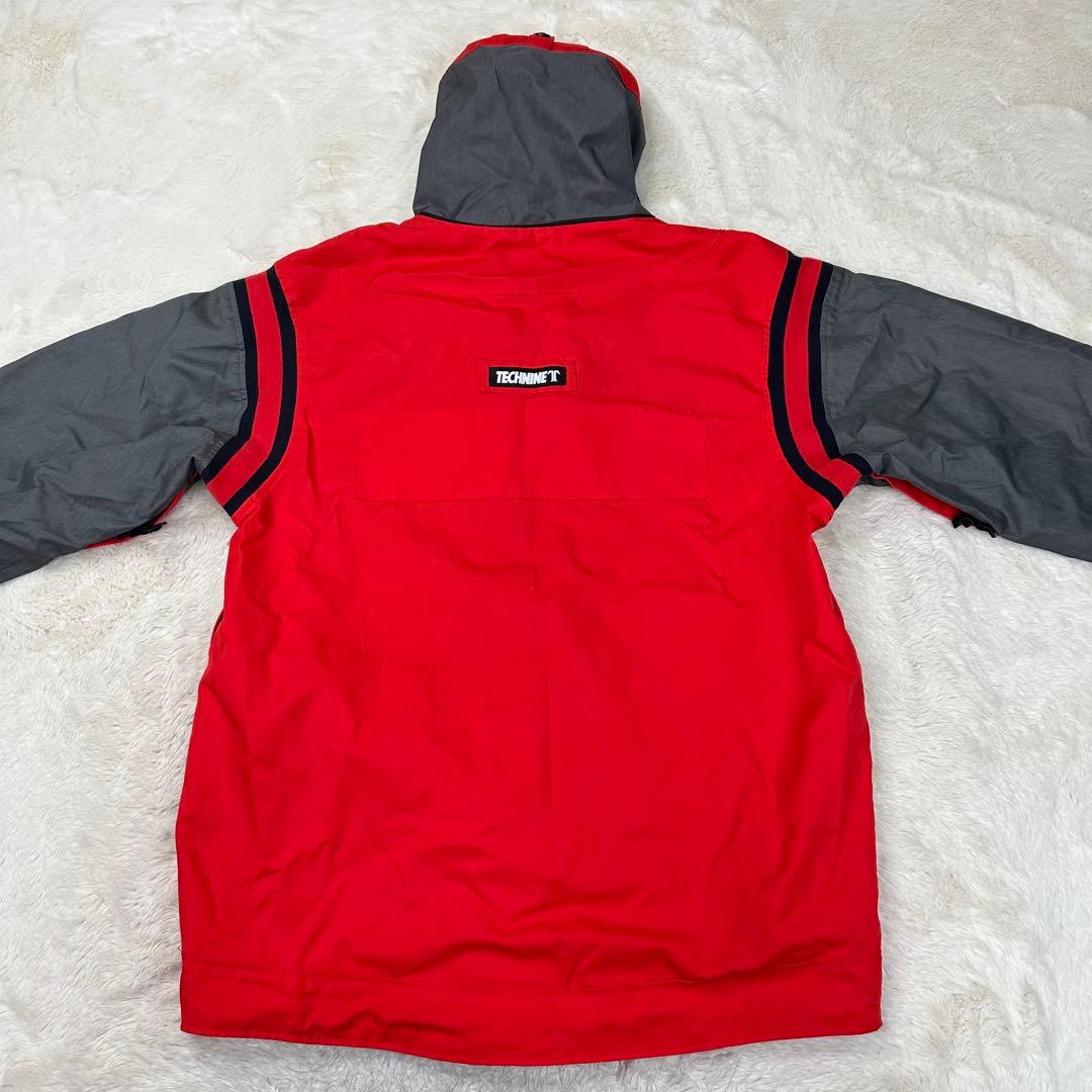 ✨美品✨TECHNINE テックナイン スノボウェア スタジャン風 L 赤 ロゴ