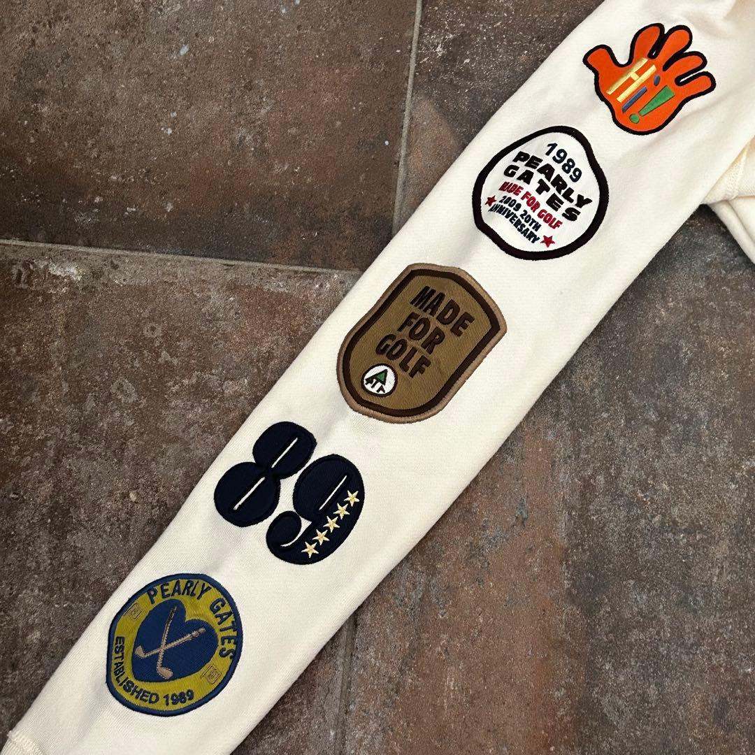 パーリーゲイツ　ワッペンパーカー　レディース　サイズ1