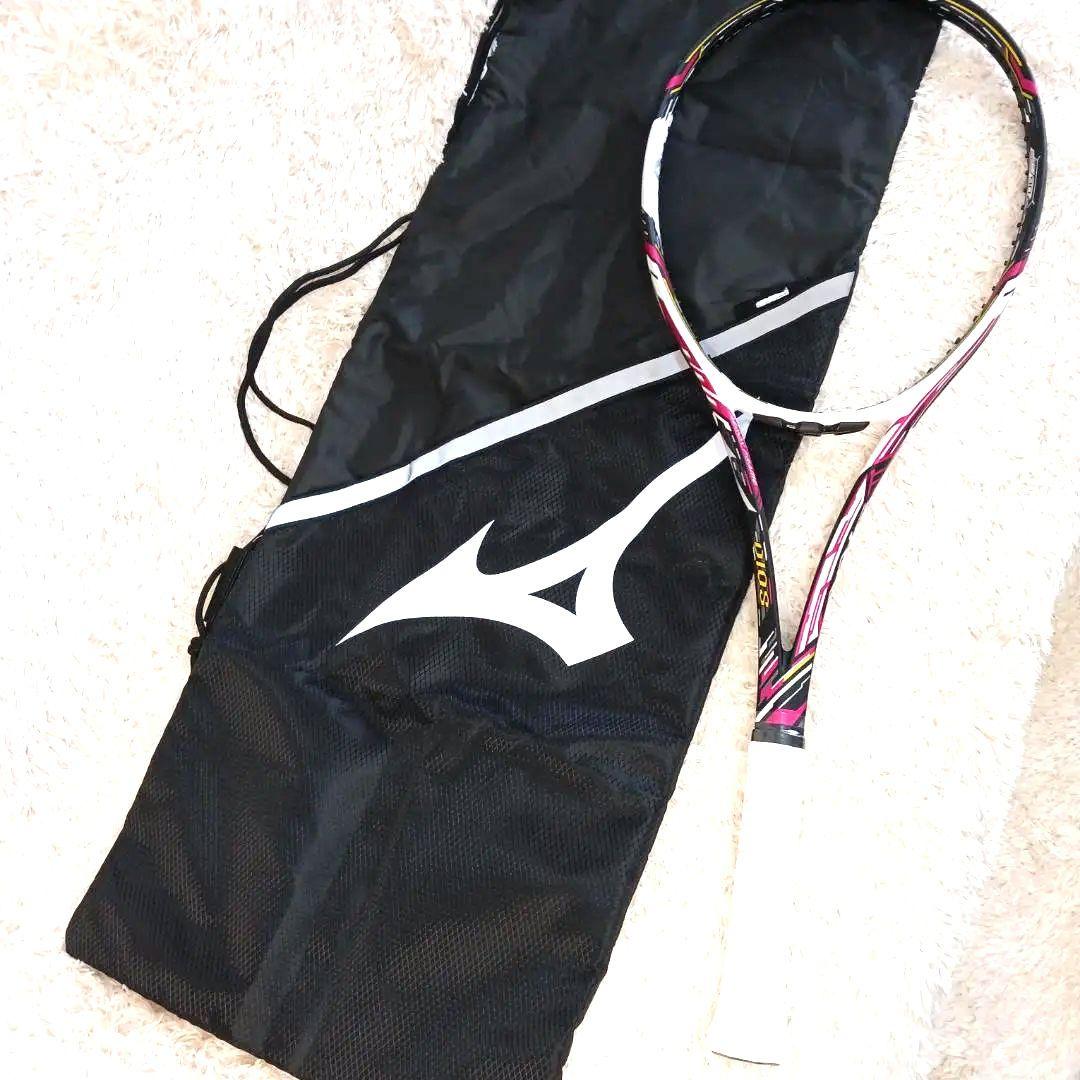 未使用 新品 ミズノ DIOS 50C ソフトテニスラケット 後衛用 ブラック