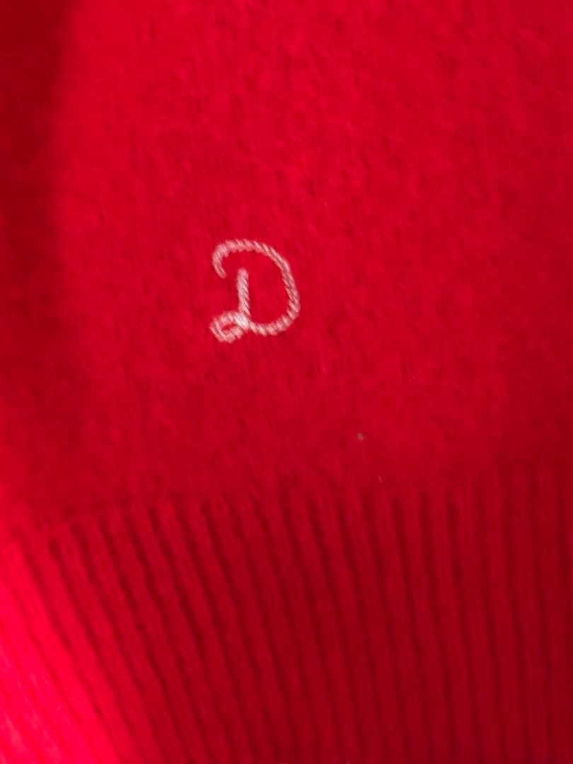 今だけセール　ドレステリア　赤カシミヤパーカー