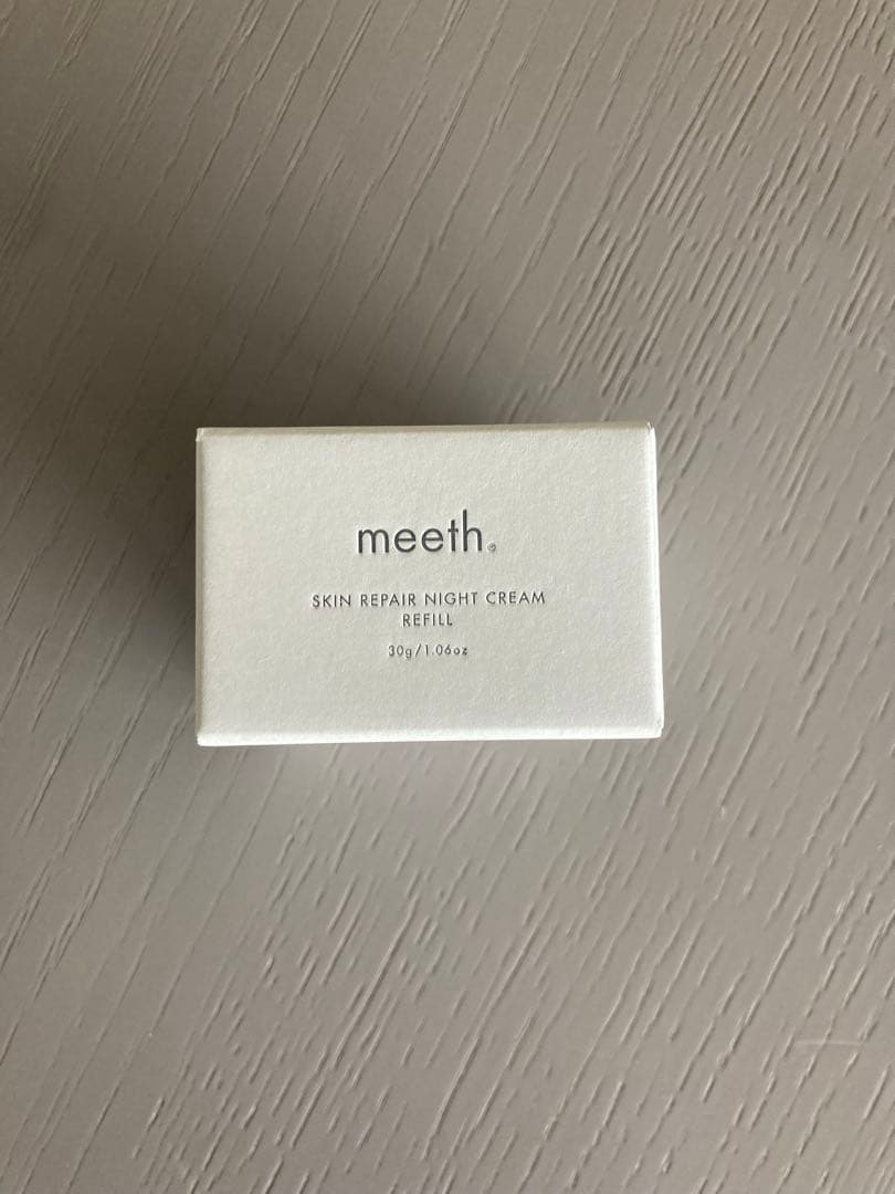 【リニューアル版】meeth スキンリペア ナイトクリームリフィル