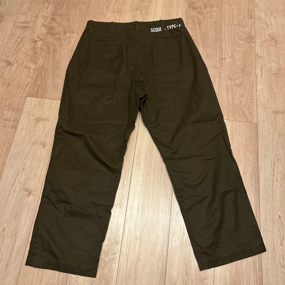 SEQUEL シークエル CHINO PANTS　BROWN TYPE-XF L