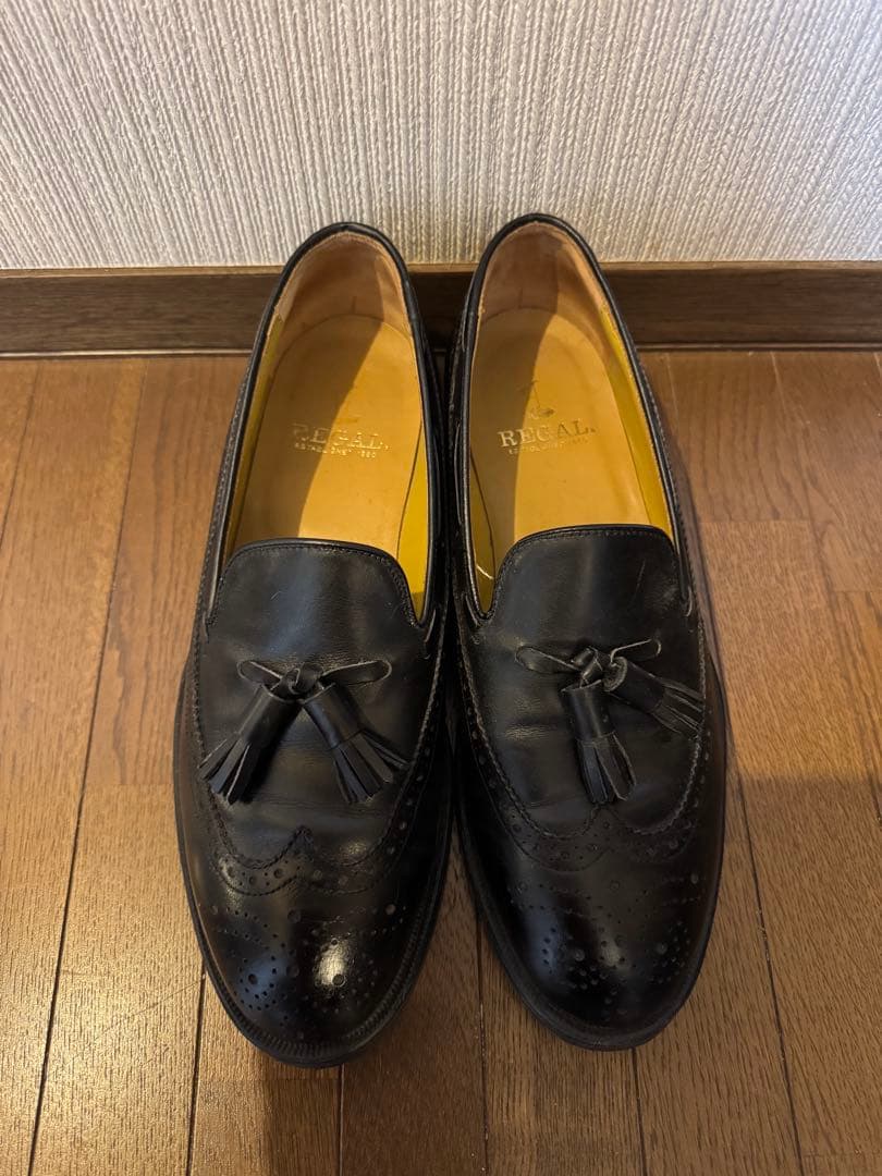 リーガル JE03 ウイングタッセルローファー　メンズ