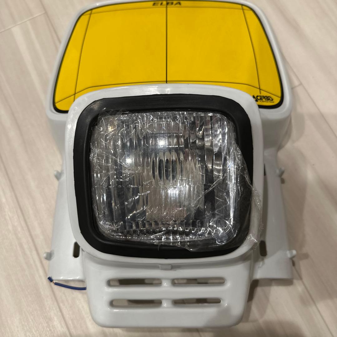 acerbis アチェルビス ヘッドライトカウル 当時物KLX　KDX　KMX