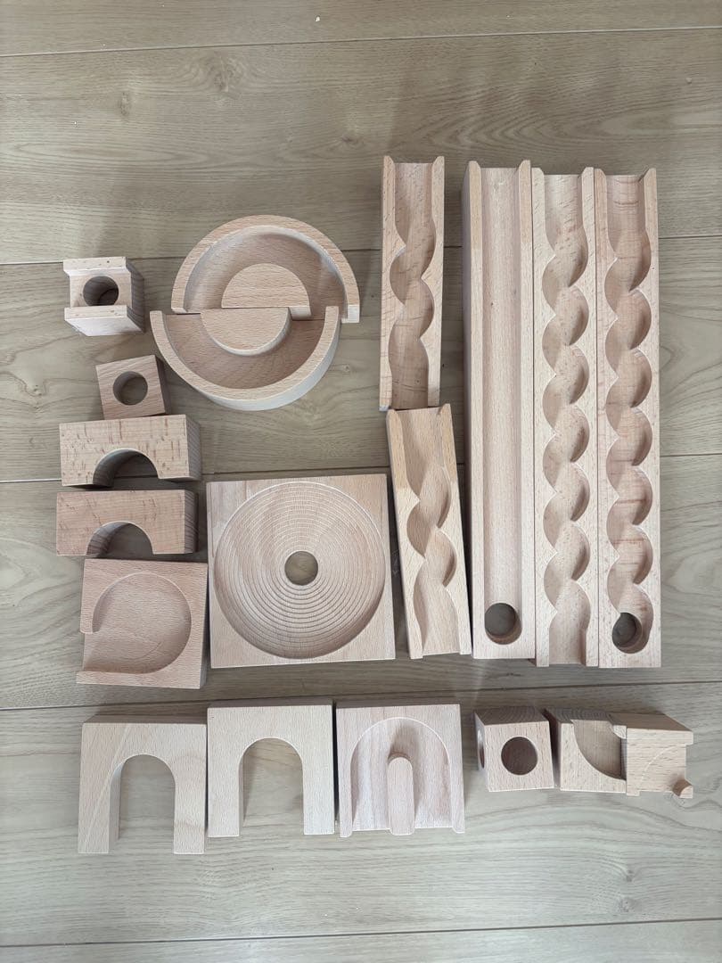 小さな大工さん　ビー玉転がし　レール　40mm基尺